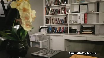 Preview 1 of First Tim Tight Ass - Naughty Asian ninja thief wants guards cock