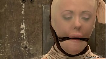 Preview 4 of Xxxpron Dexi - Huge tits blonde is gagged and caned