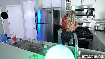 Preview 1 of Pregnant Bf Xxxxx - Ashley Fires grabs her stepsons big dick and shoves it down her throat