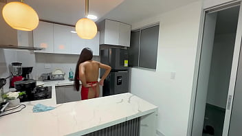 Preview 1 of Emy Von Hell - Le Doy Un Sexo Muy Duro con mi rica polla a mi Hermanastra Por Estar Desnuda En La Casa.