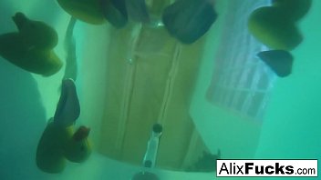 Preview 4 of Boy Forcing A Women For Sex - Underwater hidden camera lesbian fun with Alix &amp_ Jenna
