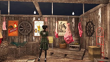 Preview 4 of Fisting Monster - Fallout 4 Slutty and Tease Fashion