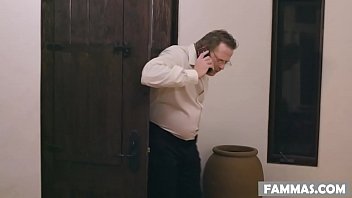 Preview 3 of Anal Matures Women - Busty Silvia Saige fucked while massaging hubby