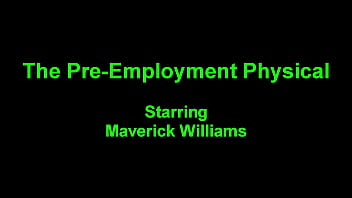 Preview 1 of Ros Sex - The Pre-Employment Physical - Mavericks Williams