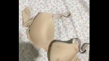 Preview 4 of Desi Maa Beta Ka Kande X Videos - Cum on Step Mom&#039_s Underwear Bra