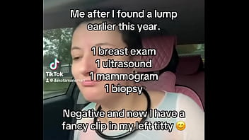 Preview 1 of Ava Adam Tricky Massage Sex - OhSo I never said anything on any platform until a few weeks ago on TT#boobs #breastcancer