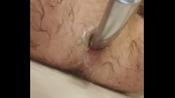 Preview 4 of Masturation Of Girls - Shower head in ass 1