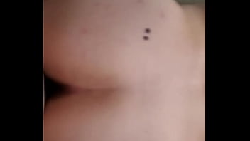 Preview 3 of Sub Sissy Faggot Fucked Bbc - Peachy tattooed girl getting fucked raw doggy style POV