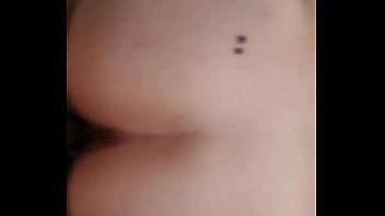 Preview 4 of Sub Sissy Faggot Fucked Bbc - Peachy tattooed girl getting fucked raw doggy style POV