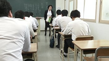 Preview 1 of Danty Sex Hd - 声が出せない絶頂授業で10倍濡れる人妻教師 柏木舞子