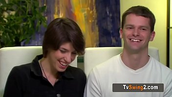 Preview 1 of Arla Cush - Chris loves to see how his girlfriend is fucking with other people!