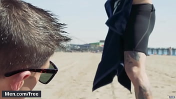 Preview 2 of Extreme Upside Down Throat Fuck - (Dane Stewart,  Jackson Reed) - Hang Ten Part 1 - Trailer preview - Men.com