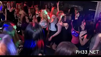 Preview 1 of Sex Em Th D M - Blond cute waiter fucks everybody