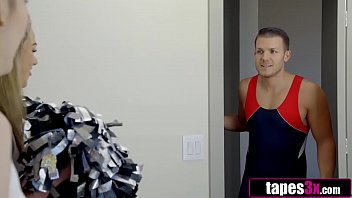 Preview 1 of Milf Sheved - Naughty Cheerleader Can&#039_t Resist Her Stepbrother&#039_s Cock (Athena Faris)