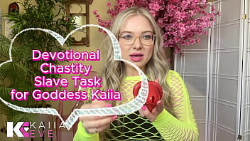 Preview 1 of Cloroform Pron - Devotional Chastity Slave Task for Goddess Kaiia