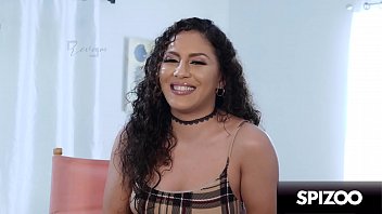 Preview 3 of American Big Tits Lady - Latina Petite Liv Revamped Amazing Fuck Interview - Spizoo