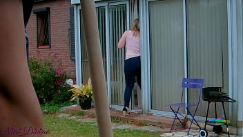 Preview 1 of Crossdressing Slut - A big ass French Milf gets fuck by her gardener in her basement!