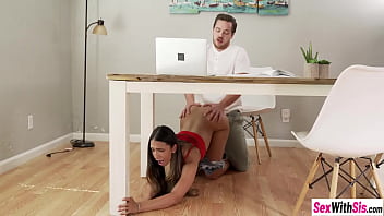 Preview 4 of 1080 Xxx Porn - Cock hungry latina gets pussy pounded by her stepbro