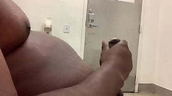 Preview 4 of Cum Thai Assjob - Jacking Off In Vons Restroom