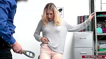 Preview 1 of Compiled Video - Blonde gets fucked by a security officer