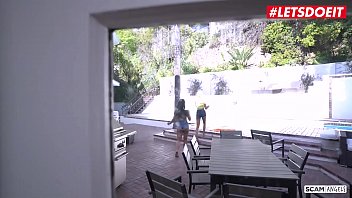 Preview 1 of Rip Tee - LETSDOEIT - Young Stepdad Bangs With His Daughters And Gets Blackmailed By Them (Gina Valentina And Emma Hix)