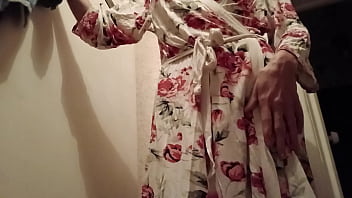 Preview 1 of Young Fuck Black - Our housekeeper doesn&#039_t know that we are looking on her as she masturbates in the kitchen