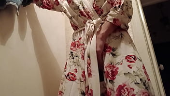 Preview 4 of Young Fuck Black - Our housekeeper doesn&#039_t know that we are looking on her as she masturbates in the kitchen