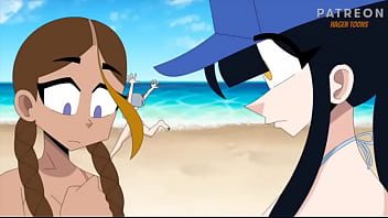 Preview 3 of American Gang Fock - The Nude Beach - Best Cartoons porn ! (cartoons sex,  cartoons compilation NSFW) by JXHXN