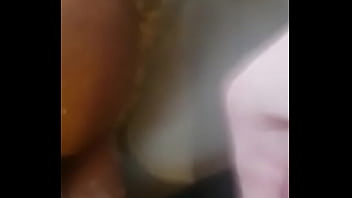 Preview 4 of Kurdisch Seci - Tiny white dick cums on  black girls tits