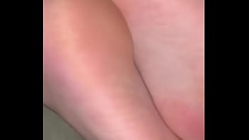 Preview 3 of Air Nail Gun - Cum on her feet