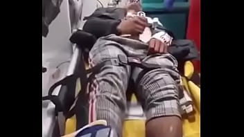 Preview 3 of Bachi Sex In Pakistsan - Horny guy masturbating in the ambulance