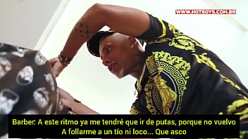 Preview 1 of Pregnant Sexpre - Barber Part2 (Sub espa&ntilde_ol)