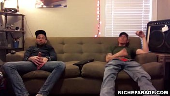 Preview 2 of Hornyallgirls Schoolstudent - NICHE PARADE - Hidden Cam Footage Of Two Straight Guys Off In My Hostel