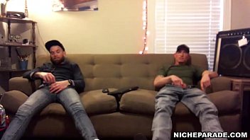 Preview 1 of Hornyallgirls Schoolstudent - NICHE PARADE - Hidden Cam Footage Of Two Straight Guys Off In My Hostel