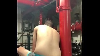 Preview 1 of Women Squirting Tsunami - Sailor Showering in engine room