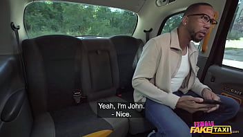 Preview 1 of Shemail Femail - Female Fake Taxi Lady Gang has her ass spunked on after a BBC anal sex session