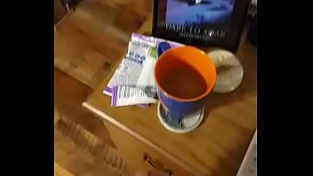 Preview 2 of Beeg Blad - Cumming in my morning coffee and watching gay porn on my laptop computer