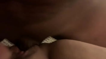 Preview 1 of Mom Sucks On Her Sons Cock - Interracial