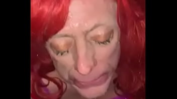 Preview 4 of Estronogelit - Lebanon CT CD Slut Krissy get Pissed on AGAIN