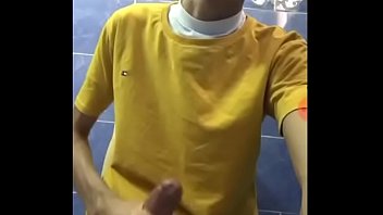 Preview 2 of Ebony Gym - Italia dick