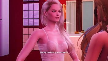 Preview 2 of Asain Nina - Hollywood Heat - 3d Hentai - Preview Version