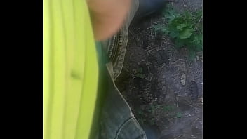 Preview 2 of Publickceleb - Daring front yard piss
