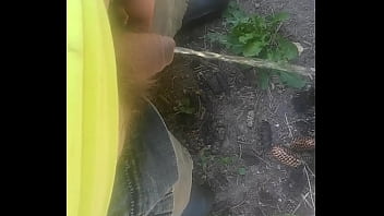 Preview 3 of Publickceleb - Daring front yard piss