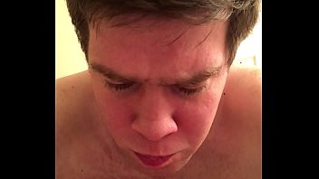 Preview 2 of Russian Sub - dude 2020 self spanking video 10 (more drooling,  and hugging pillows)
