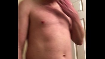 Preview 3 of Russian Sub - dude 2020 self spanking video 10 (more drooling,  and hugging pillows)