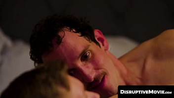 Preview 4 of Boss Colleague Sex - DisruptiveMovie.com - Greg McKeon&#039_s massive cock fucks blond twink Jack Bailey&#039_s tight hole