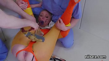 Preview 1 of Crazy Insani - Frisky nympho is taken in anal asylum for painful treatment