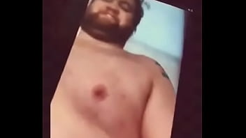 Preview 2 of Tube Porn Xxxl - Bear shows tit on live cam