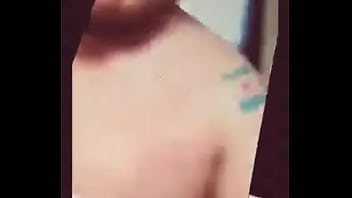 Preview 1 of Tube Porn Xxxl - Bear shows tit on live cam