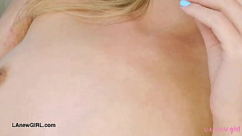 Preview 3 of Full Stemom Movie - Radiant teen blonde unveils her stunning body